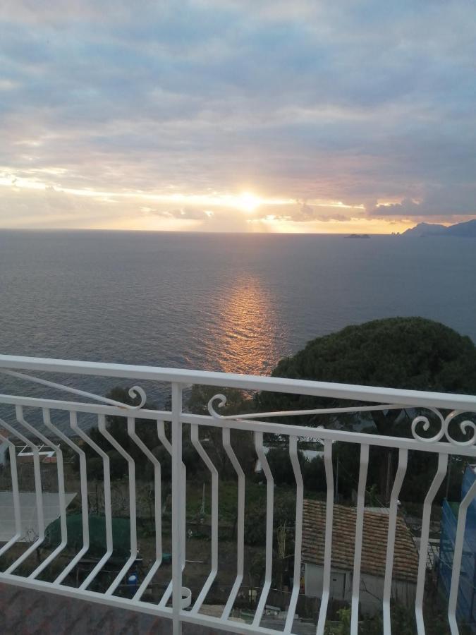 Mija Sunset Home Praiano Exteriör bild