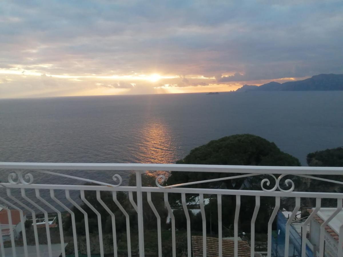 Mija Sunset Home Praiano Exteriör bild