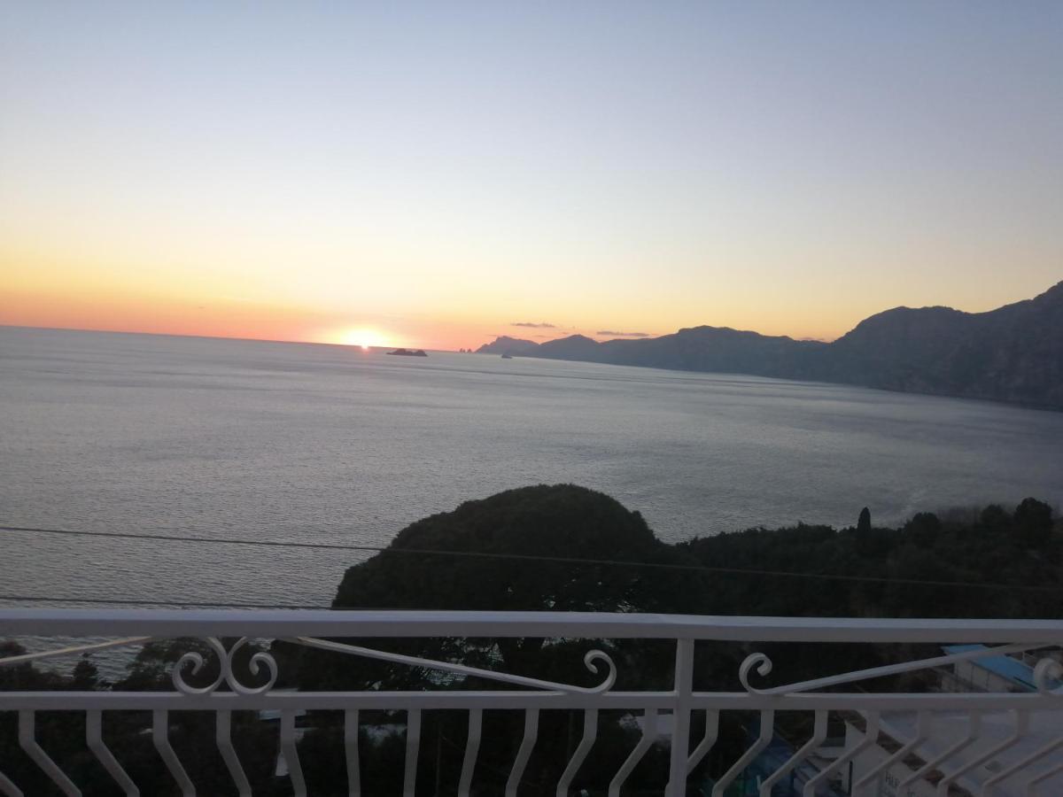 Mija Sunset Home Praiano Exteriör bild
