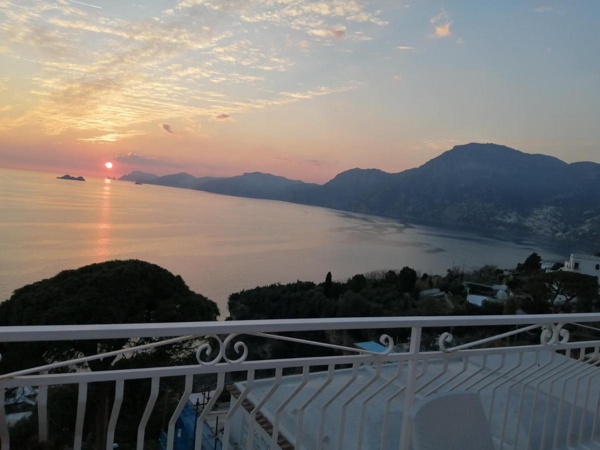 Mija Sunset Home Praiano Exteriör bild